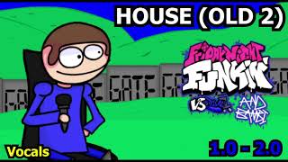 House 10  20 VOCALS  Friday Night Funkin Vs Dave amp Bambi OST [upl. by Yrram]