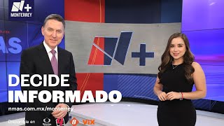 Las Noticias Nmás Monterrey Gregorio Martínez y Anasofía Contreras Miércoles 23 de Octubre 2024 [upl. by Karoly]