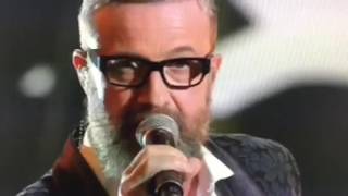 MARCO MASINI SPOSTATO DI UN SECONDO FINALE SANREMO 2017 [upl. by Mosora814]