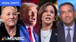 Countdown to the 2024 election Day 31  MSNBC Highlights [upl. by Aicats797]