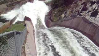 Cascade Idaho Dam Spillway [upl. by Eicarg]