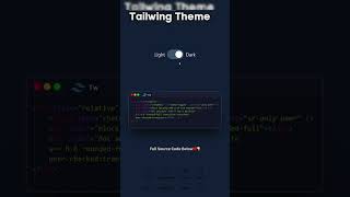 🎨 Build a Stunning Tailwind Theme with CSS 💻✨  shorts shortsvideo weblayout n cssgridlayout [upl. by Aifos]