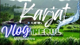 4K Full HD Karjat Vlog Maharashtra  Water Fall  Adventure Places  viral karjat travel [upl. by Aihsei]