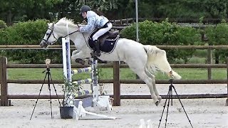 ■ 01052017  Tournée des as  Lignières  Poney Elite Spéciale  CSO  Clara Maitre [upl. by Siddon]