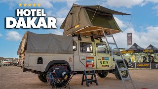 The Best Camping Setups at the Dakar Rally ⛺️ [upl. by Courcy]