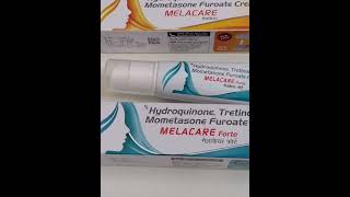 melacare vs melacare forte cream differences [upl. by Nerhtak]