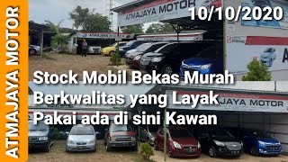 Atmajaya Motor Malang Update Stock 10 oktober 2020  Rekomendasi Mobil Bekas Murah Berkwalitas [upl. by Einaffyt]