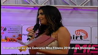 MISS FITNESS Etapa Div 2016 Completo [upl. by Einahpets]