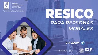 CURSO RESICO PERSONAS MORALES [upl. by Ronalda421]