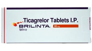 Brilinta 90mg Tablets  Antiplatelet Medicine  Uses Dose Side Effects  MedPharma 24x7 [upl. by Rizika]