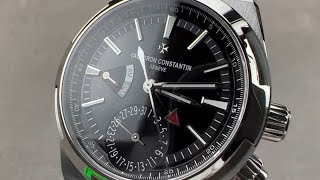 Vacheron Constantin Overseas Dual Time BLACK Dial 900V110AB546 Vacheron Constantin Watch Review [upl. by Maure]