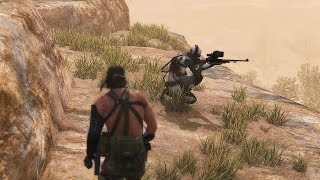 MGS5  Ep28 Code Talker  No Traces  CQC only  Perfect Stealth [upl. by Citarella]