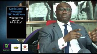 Springboard  Komla Dumor speaking on Going Global [upl. by Rehpitsirhc68]