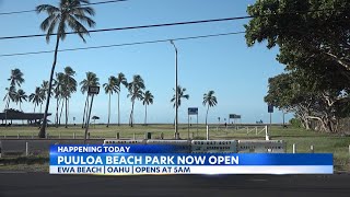 Puuloa Beach Park is back open [upl. by Enisaj]