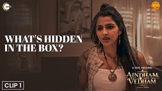 Whats hidden in the box  Aindham Vedham on ZEE5  Sai Dhanshika  Naga  Watch Now [upl. by Bamby]