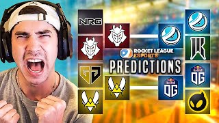 RLCS REGIONAL 2 PREDICTIONS  quotTHIS TEAM WILL MAKE THE MAJORquot  ROCKET LEAGUE [upl. by Jerroll]