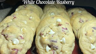 How To Make White Chocolate Chip Raspberry CookiesOutstanding [upl. by Redwine]