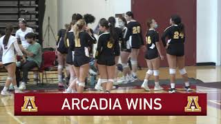 CIFSS Girls Volleyball 2022 Muir  Arcadia [upl. by Atimed]