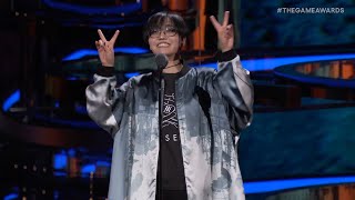 Ikumi Nakamura at The Game Awards 2023 and also a new game I guess [upl. by Diskson]