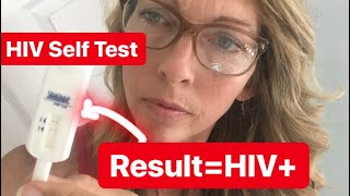 HIV Self Test  HIV RESULT [upl. by Llerrah952]