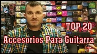 Los 20 mejores accesorios para la guitarra TOP [upl. by Ilona971]