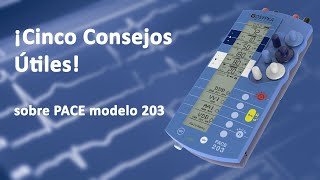 5 consejos útiles sobre el marcapasos externo PACE Modelo 203 [upl. by Eyahs596]