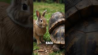 The Hare And The Tortoise Moral Story shortstory fyp fypシ゚viral viralvideo viralshorts [upl. by Zel751]