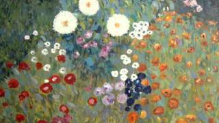 KLIMT Giardino fiorito  Falsi dautore Paintings reproductions [upl. by Eetsud]