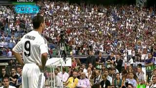 HD Presentacion Cristiano Ronaldo en el Real Madrid [upl. by Anitsirt573]