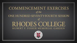 2023 Commencement Exercises at Rhodes College [upl. by Lednor]