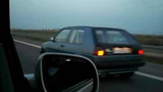 Golf 2 VR6 Turbo mit Motor aus dem Renner3 Turbo Gockel [upl. by Ltney]