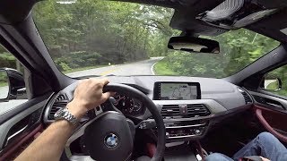 2019 BMW X4 xDrive30i  POV Test Drive Binaural Audio [upl. by Erda]