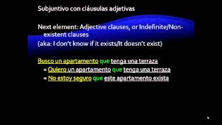 Subjunctive with Adjective Clauses [upl. by Aehcim]