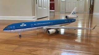 KLM MD11 Papercraft [upl. by Sydalg177]