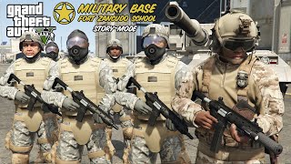 How To Join the ARMY in GTA 5 Fort Zancudo School amp Missions [upl. by Glimp]