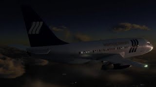 Montego Airways Flight 828  Landing Animation [upl. by Arrad]