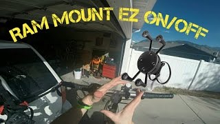 RAM Mount EZONOFF Bicycle Mount with Universal XGrip [upl. by Tracey744]