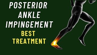 Posterior Ankle Impingement Exercises  Os Trigonum Treatment [upl. by Ardrey]