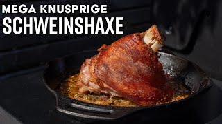 Knusprige Schweinshaxe vom Grill – Zartes Fleisch amp Perfekte Kruste [upl. by Hezekiah]