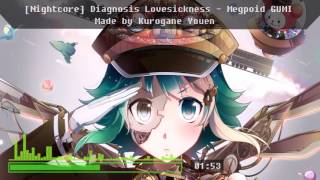 Nightcore Diagnosis Lovesickness  Megpoid GUMI [upl. by Forrer]