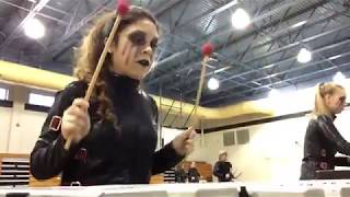 Croatan High School Vibraphone Cam My Darkest Nightmare [upl. by Acissehc]