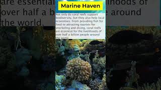 Why Coral Reefs Are Important shortvideo shorts coralreef [upl. by Rabush]