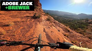 Another Sweet Sedona Downhill  Adobe Jack  Brewer  Mountain Biking Sedona Arizona [upl. by Damalis]