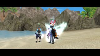 Flyff Universe  1V1 BP 103k Max Crit Lv154 vs Lv 156 Capt Dorian  Coral Island  Mia Server [upl. by Stalk]