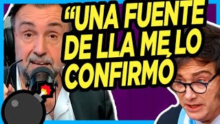 💣 ATENCIÓN AL BOMBAZO POLÍTICO QUE TIRÓ NAVARRO quotHablé con una fuente de LLA y me dijo que [upl. by Thornburg]