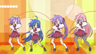 Lucky Star Opening  BluRay 720p らき☆すた [upl. by Dahaf372]