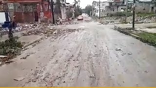 Así quedaron las CALLES de La Habana después de las INUNDACIONES [upl. by Aliban73]