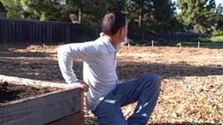 Easy Raised Bed Construction with Wire Mesh to prevent gophers [upl. by Pedersen]