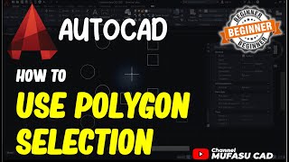 AutoCAD How To Use Polygon Selection [upl. by Deirdre]