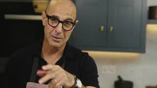 Stanley Tucci cooks spaghetti aglio e olio [upl. by Hatch555]